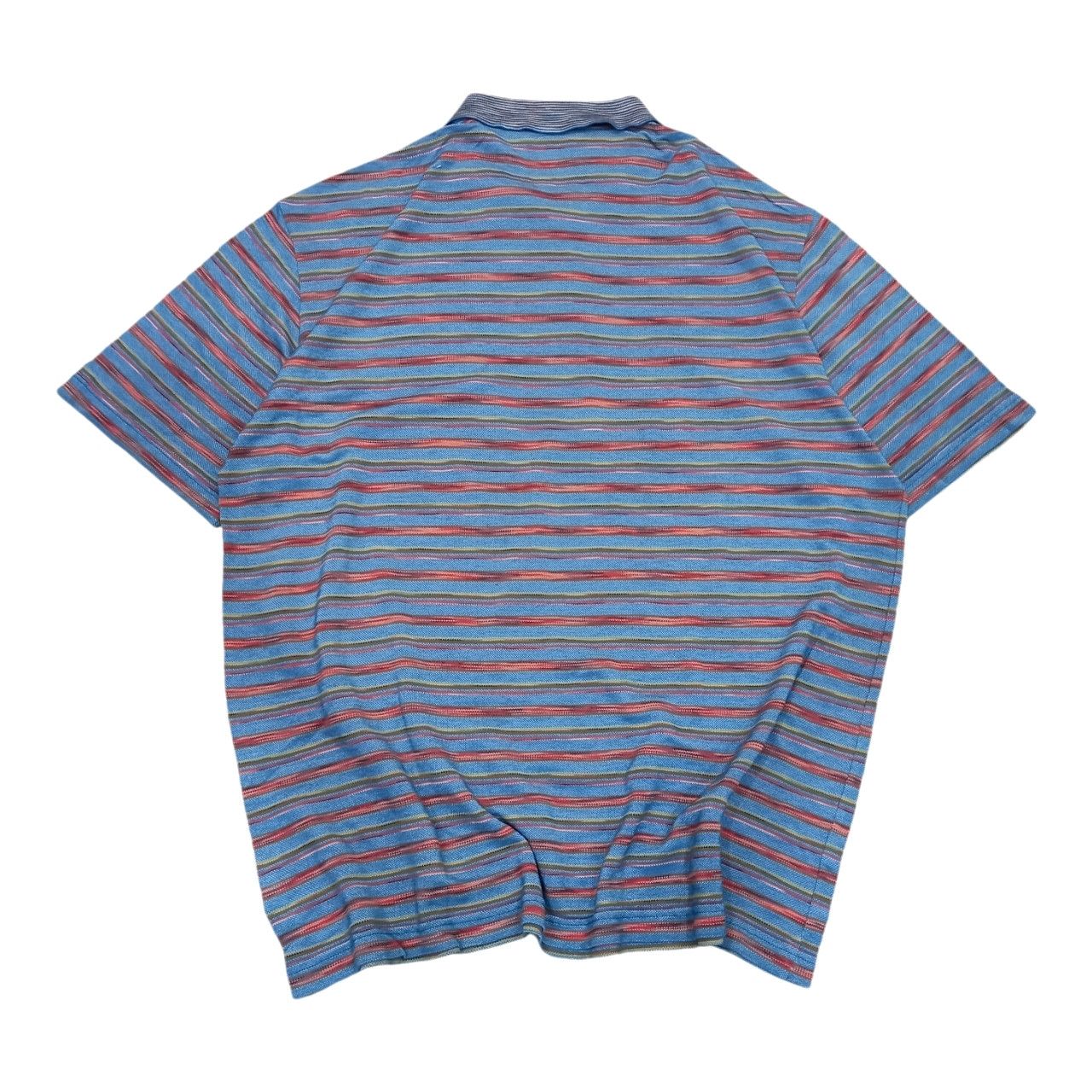 Missoni Rare! Missoni Made In Italy Jacquard Stripe Polo Size US L / EU 52-54 / 3 - 2 Thumbnail