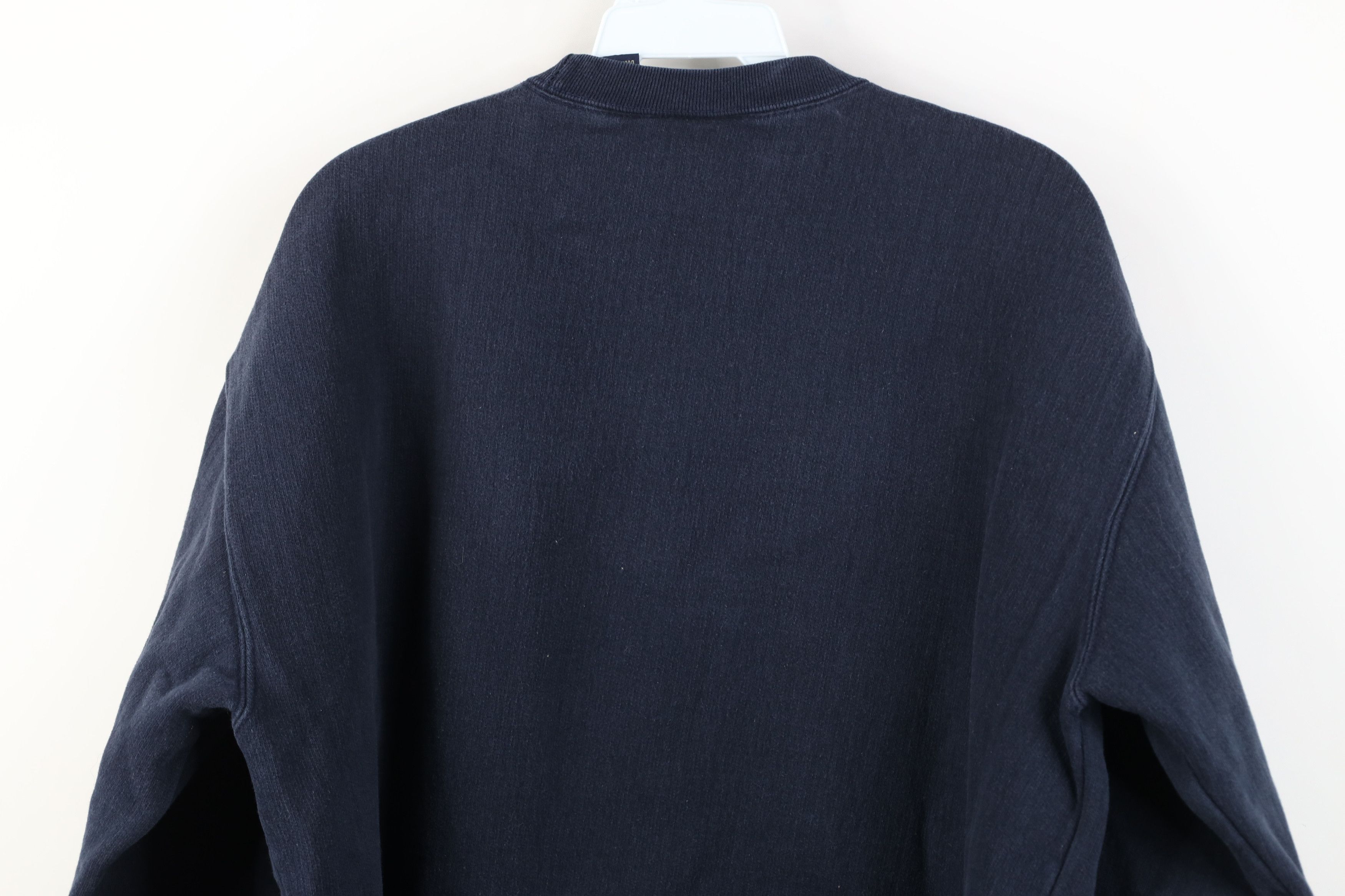 American Eagle Outfitters Vintage 90s Y2K American Eagle Logo Heavy Sweatshirt Blue Size M / US 6-8 / IT 42-44 - 12 Thumbnail