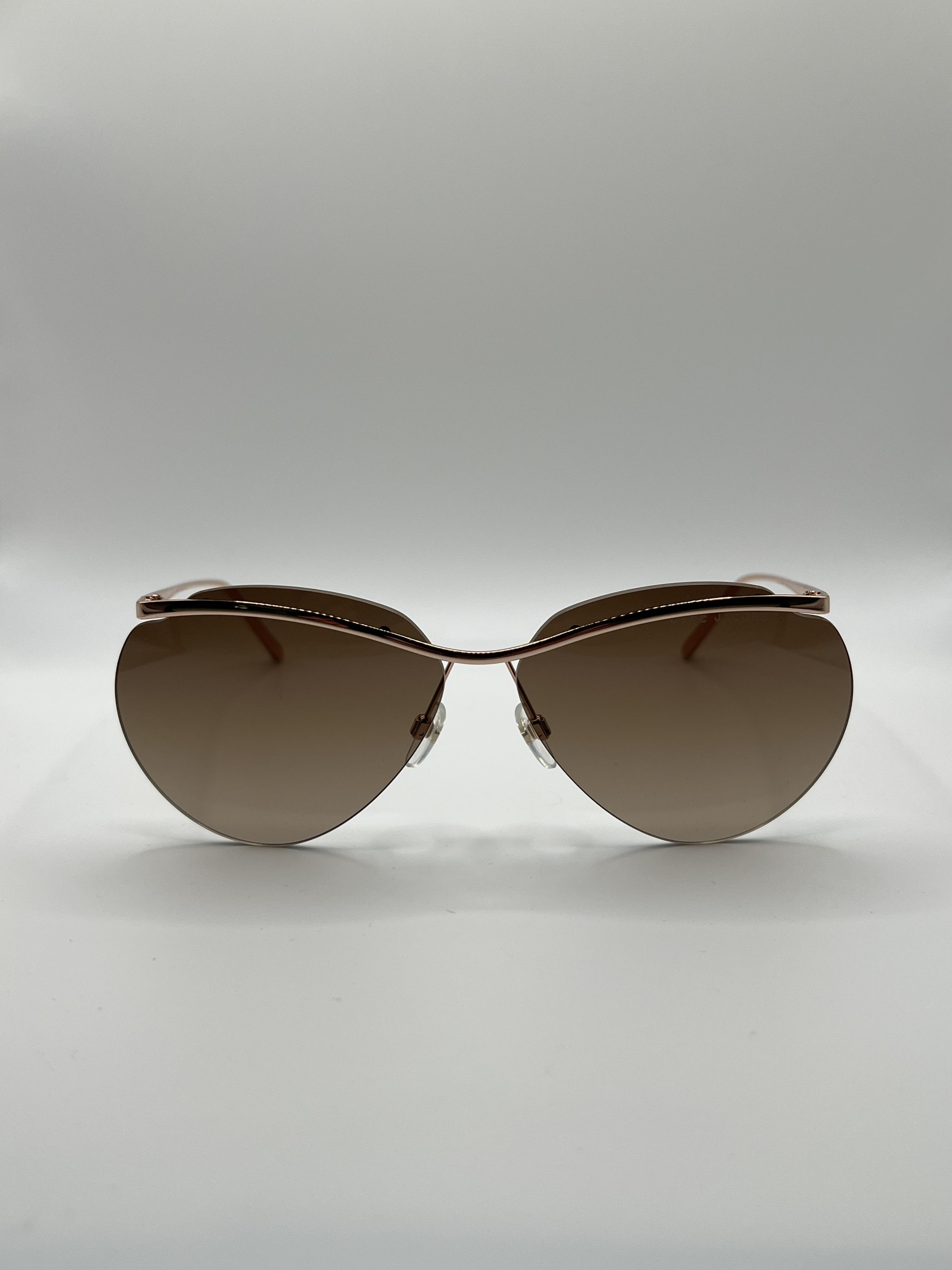 Marc Jacobs Marc Jacobs 454/F/S Gold Copper Aviator Woman Sunglasses Size ONE SIZE - 2 Thumbnail