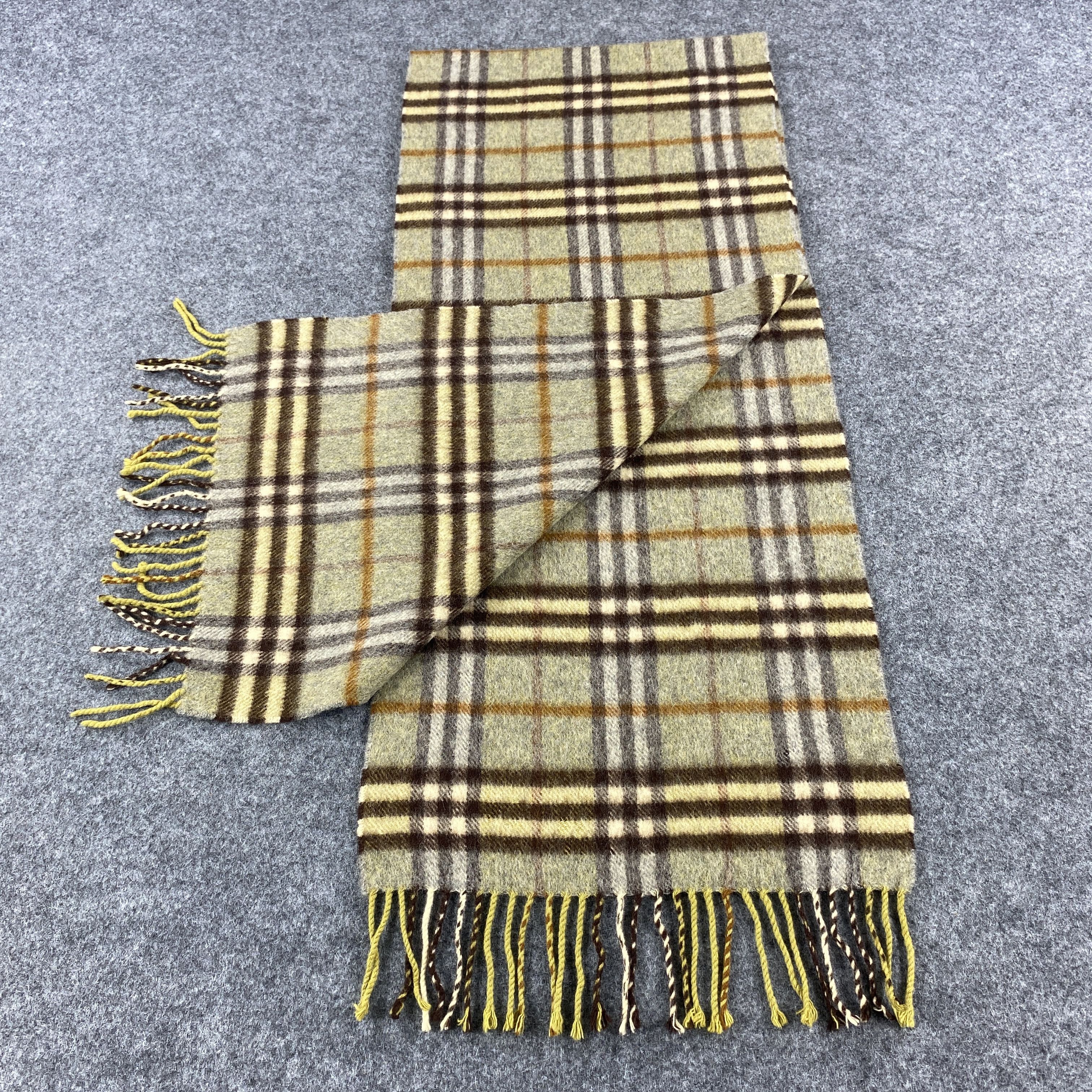Burberry × Vintage GF10396 Burberry Scarf Neck Wear Muffler Size ONE SIZE - 5 Thumbnail
