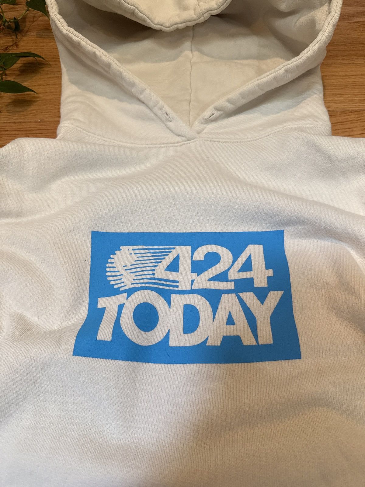 424 424 “424 Today” hoodie creme Size US M / EU 48-50 / 2 - 2 Thumbnail