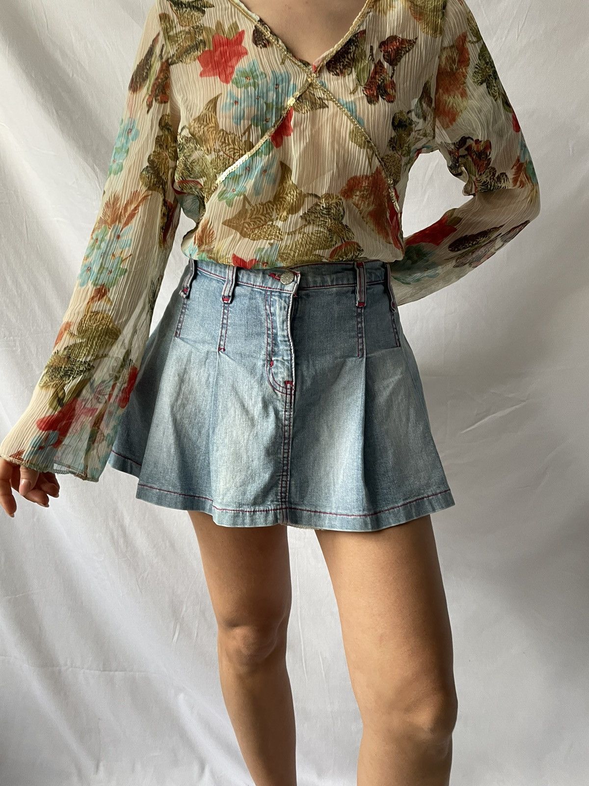 Vintage y2k skirt Size 26" / US 2 / IT 38 - 1 Thumbnail