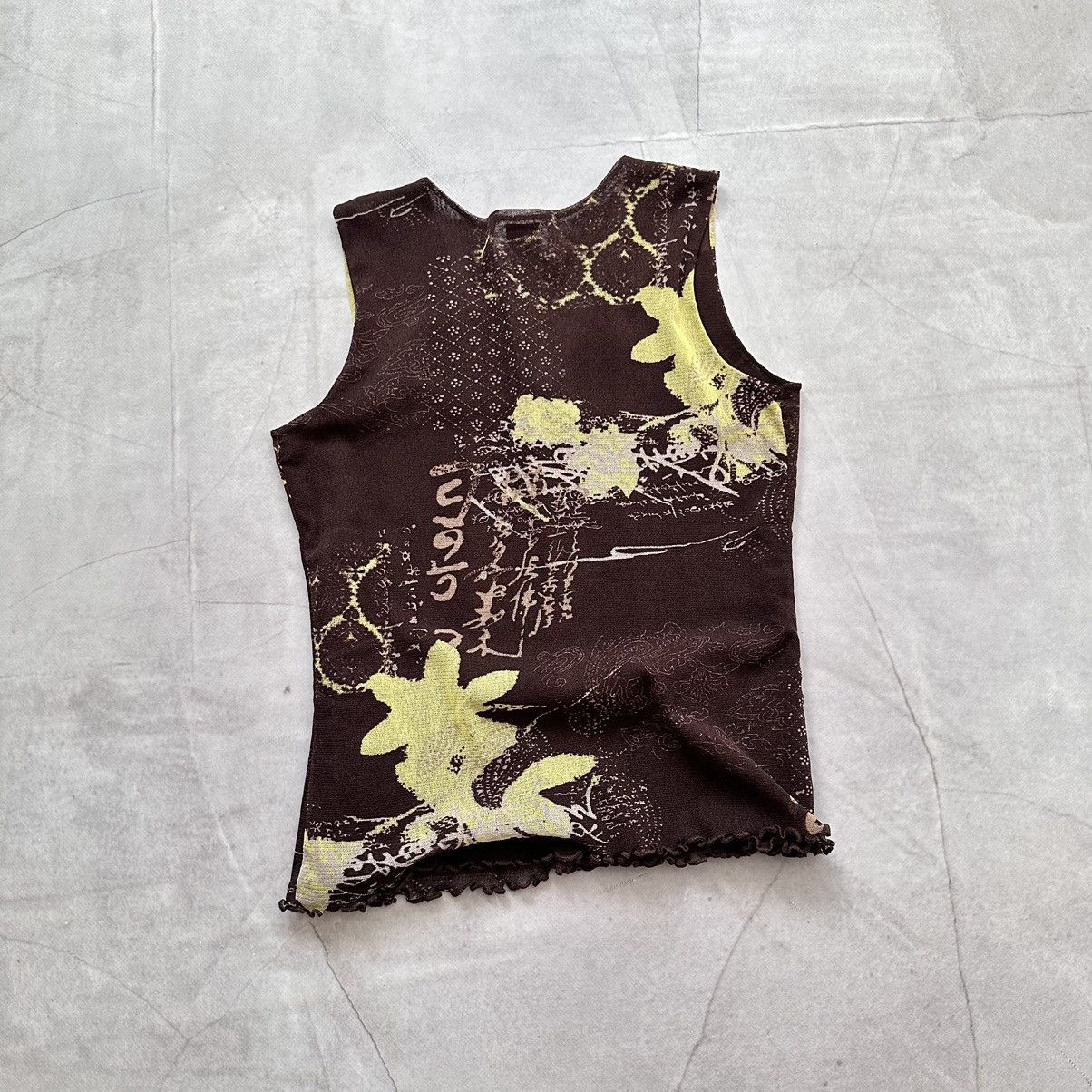 Hysteric Glamour × Undercover Y2K Mesh Top Vintage Hysteric Glamour Vibe Ed Hardy Style Size M / US 6-8 / IT 42-44 - 11 Thumbnail