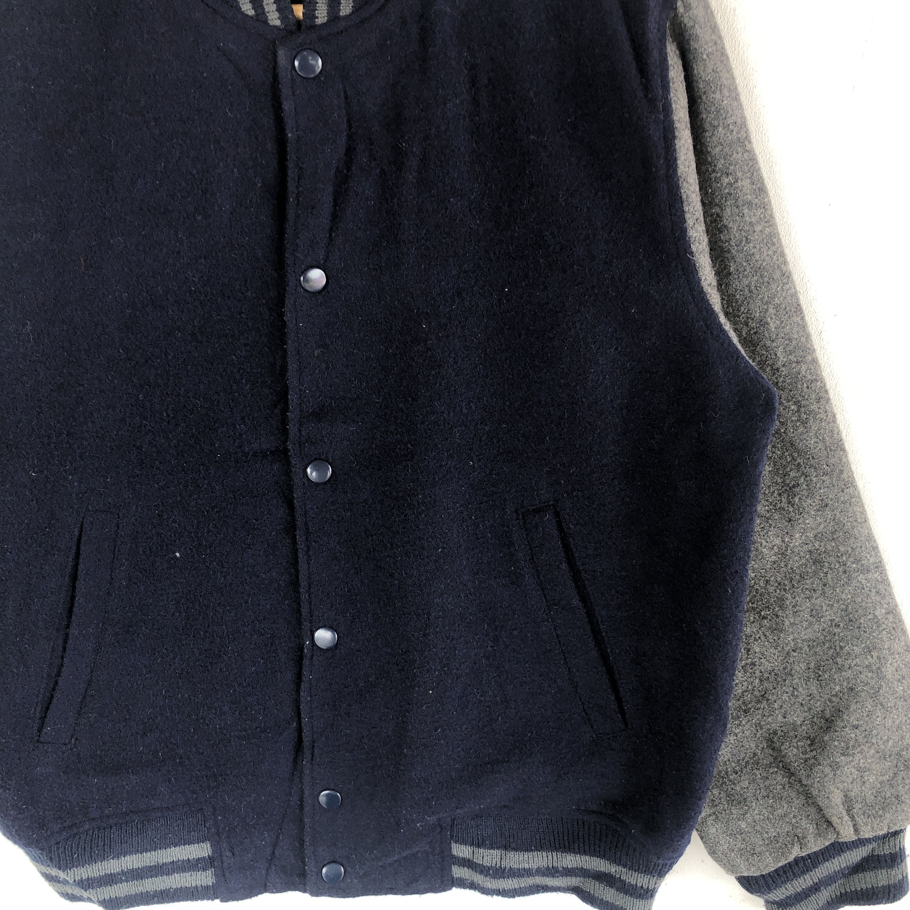 Japanese Brand Vintage Japanese Varsity Wool Stadium University Jacket Size US M / EU 48-50 / 2 - 11 Thumbnail