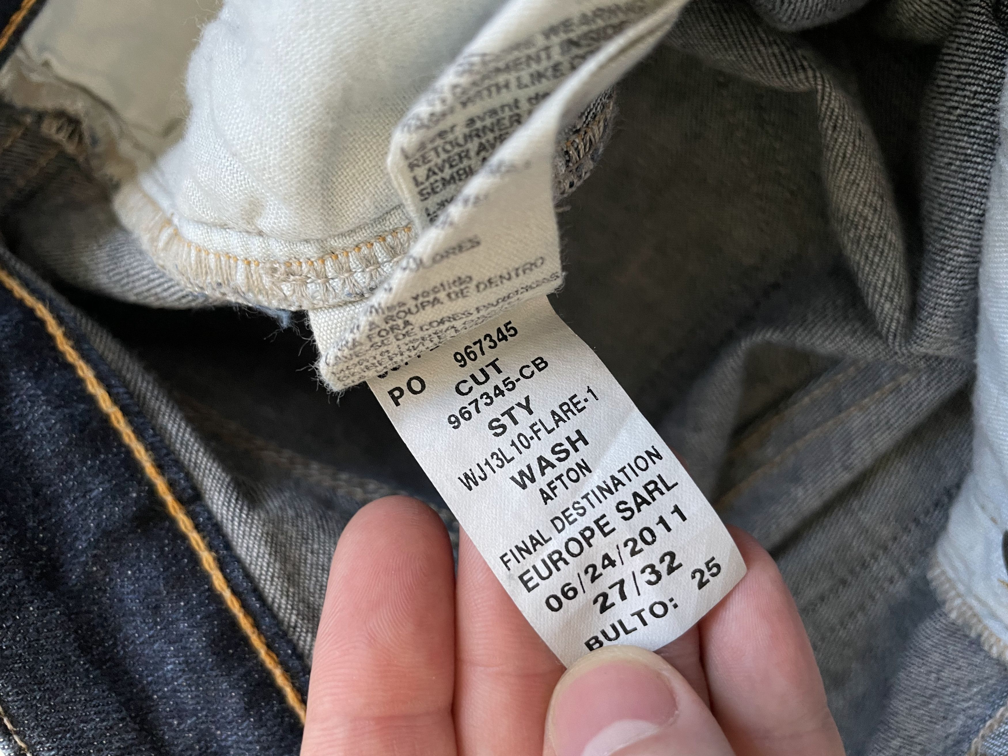 Polo Ralph Lauren Vintage Y2K BootCut Polo Ralph Lauren Jeans Size US 27 - 8 Thumbnail