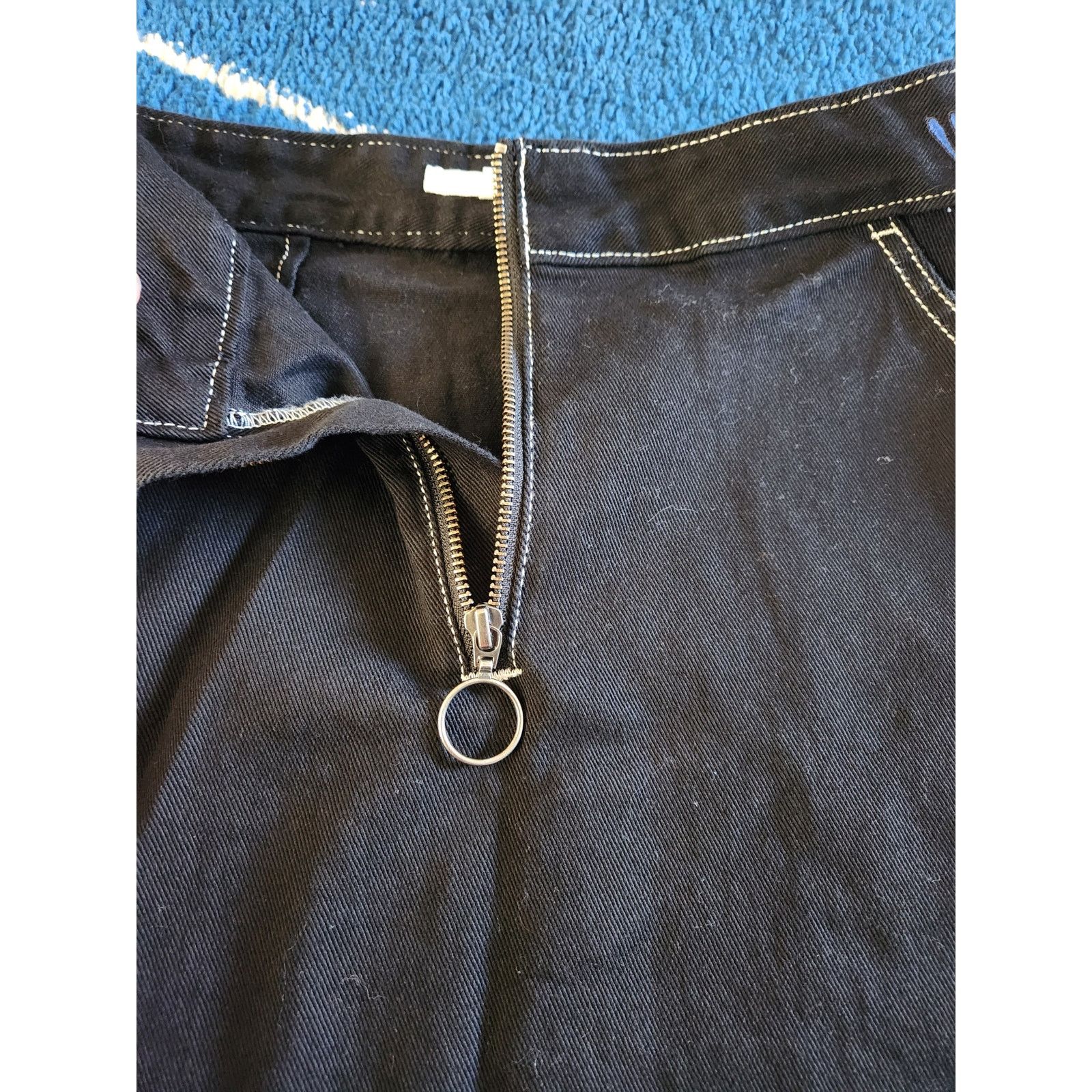 Vans Vans Women's Black Mini Skirt- M Size 30" / US 8 / IT 44 - 5 Thumbnail