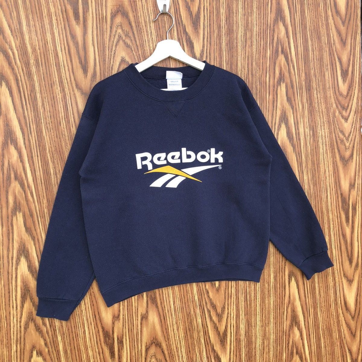 Reebok Vintage Reebok Crewneck Sweatshirt Pullover Size US XL / EU 56 / 4 - 2 Thumbnail