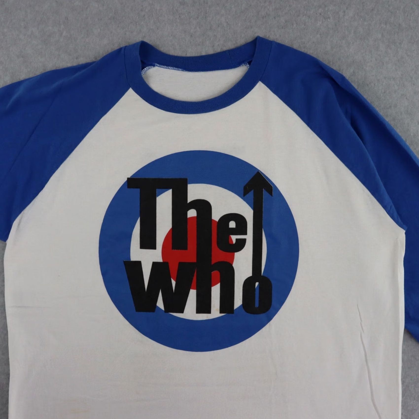 Vintage The Who Shirt Adult XL Blue Rock North American Tour 2019 Raglan Size US XL / EU 56 / 4 - 3 Thumbnail