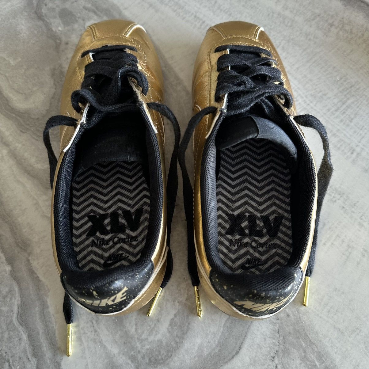 Nike Nike Classic Cortez Leather SE 'Metallic Gold' Sneakers Size US 8 / IT 38 - 7 Thumbnail