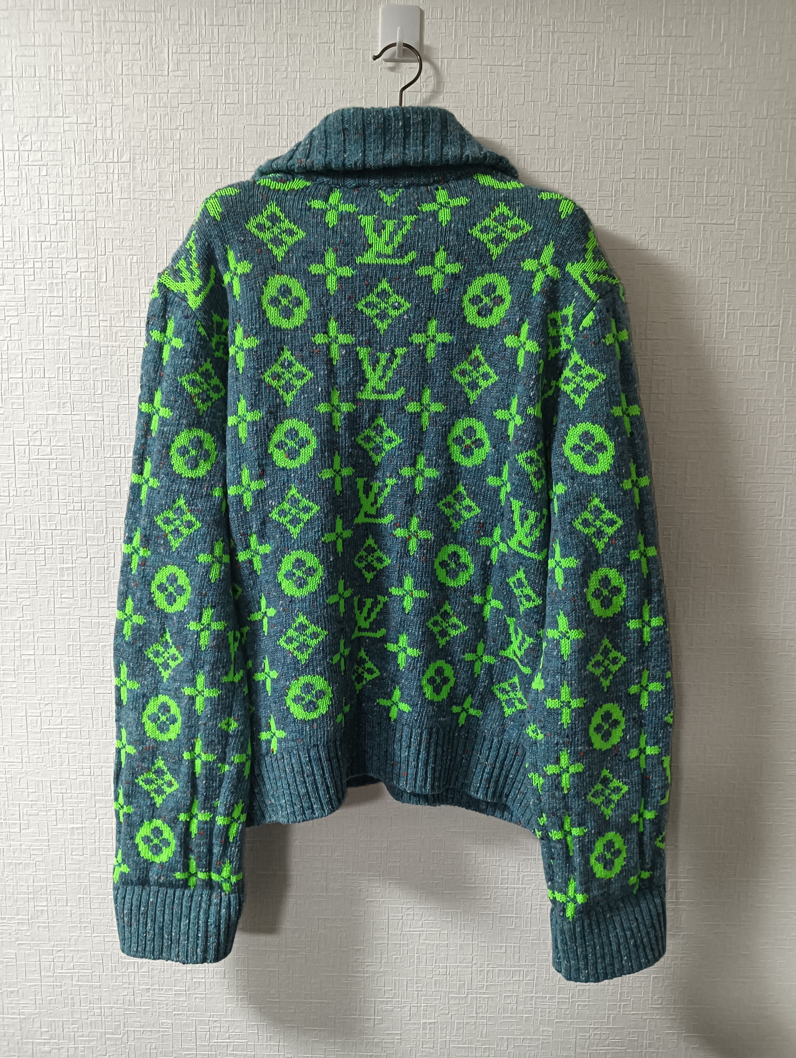 Louis Vuitton Monogram Knit Cardigan Size US L / EU 52-54 / 3 - 2 Thumbnail