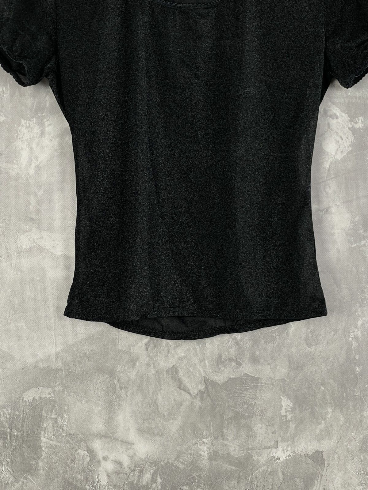Designer × Dolce & Gabbana Dolce & Gabbana Y2K Intimo Luxury Fabulous Mesh T shirt Size L / US 10 / IT 46 - 5 Thumbnail
