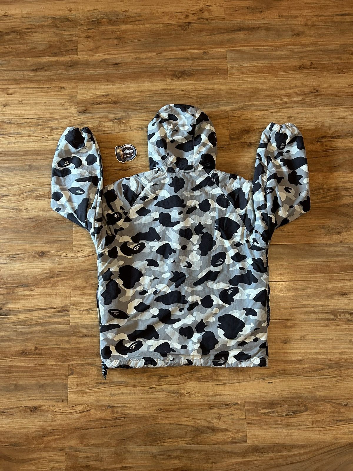 Bape OG Bape Snow Camo Quarter Zip Fleece Jacket Size US M / EU 48-50 / 2 - 8 Thumbnail