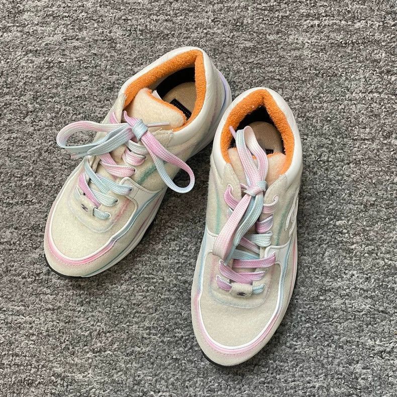 Chanel CHANEL Colorful Sneakers Size 35.5 -2505 Size US 4.5 / IT 34.5 - 2 Thumbnail