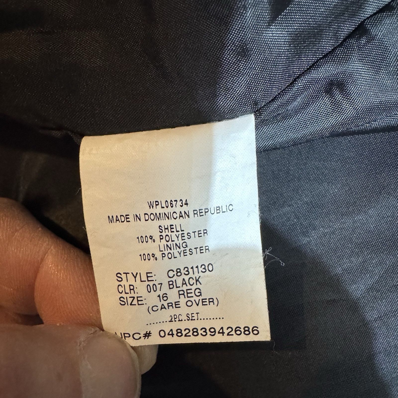 Chaps Chaps Pinstripe Suit Coat Womens 16 Dark Academia Preppy Size XXL / US 16-18 / IT 52-54 - 8 Thumbnail