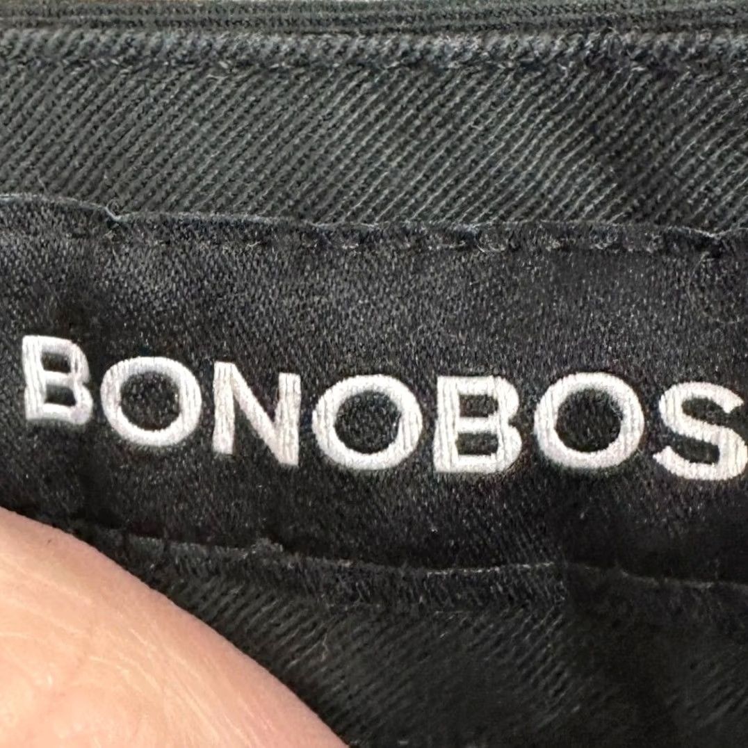 Bonobos Bonobos Chino Pants Men 34 Black Straight Leg Slim Pockets Casual EUC Size US 34 / EU 50 - 3 Thumbnail