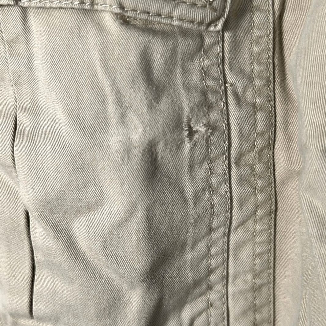 Vintage Talos Cargo Shorts Mens 38 Hiking Outdoor Camping Elastic Waist Tan Blue Cargo Men 38 Tan Blue Damaged Front Pocket Size US 38 / EU 54 - 2 Thumbnail