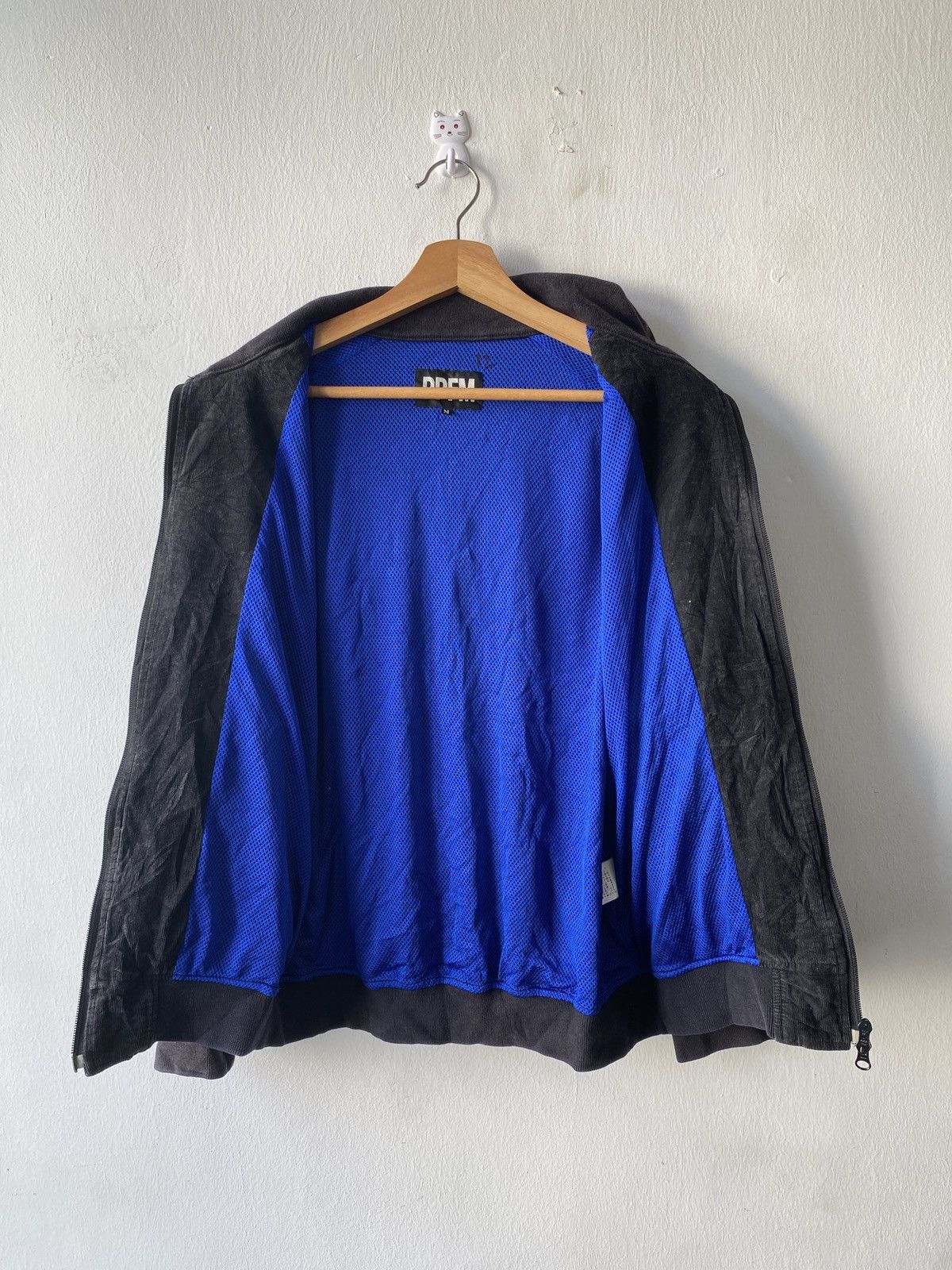 Japanese Brand 1990s - PPFM Japan ‘Genius’ Stripe Sleeve Corduroy Jacket Size US M / EU 48-50 / 2 - 7 Thumbnail