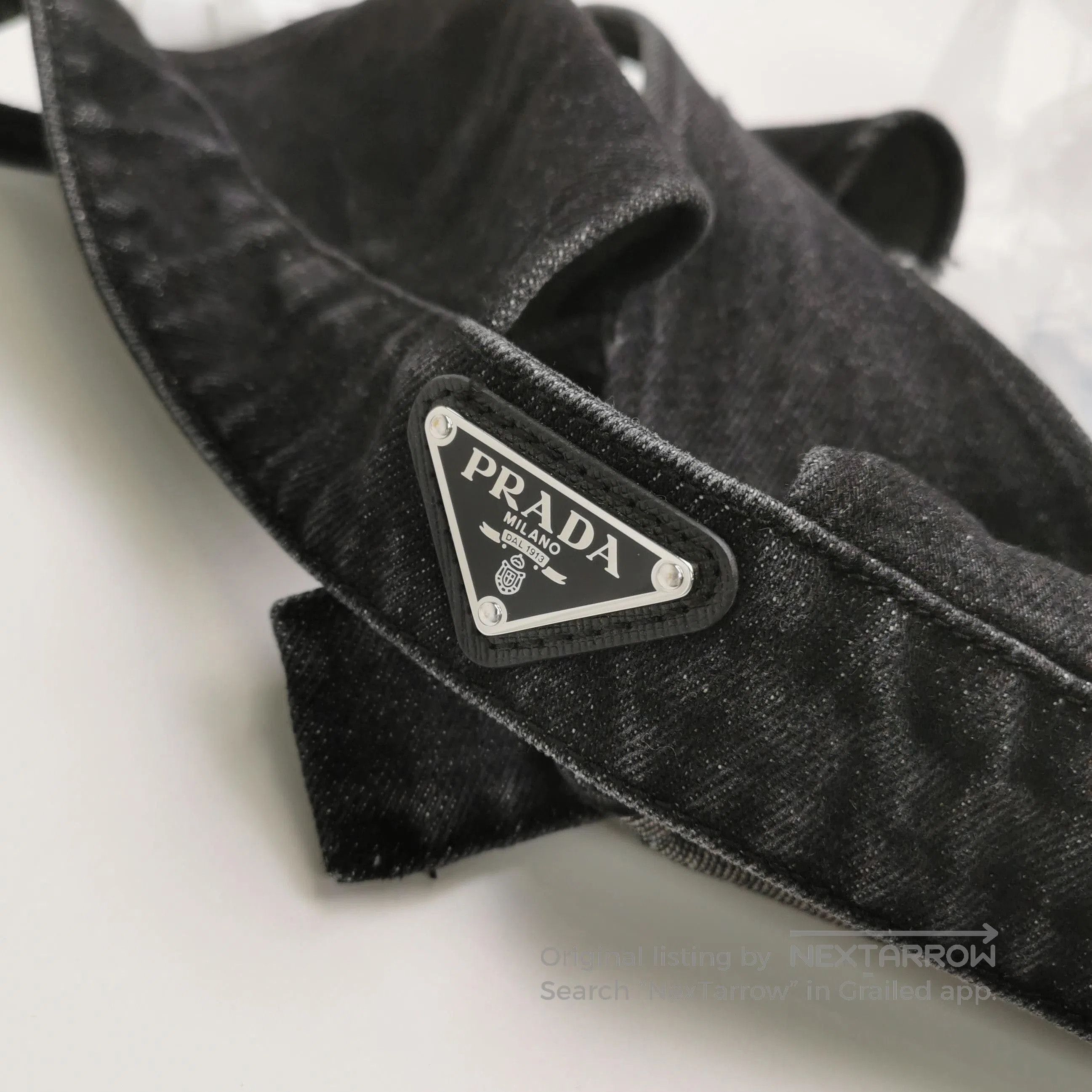 Prada Prada Triangle Logo Cotton Black Vest . Size M / US 6-8 / IT 42-44 - 2 Thumbnail