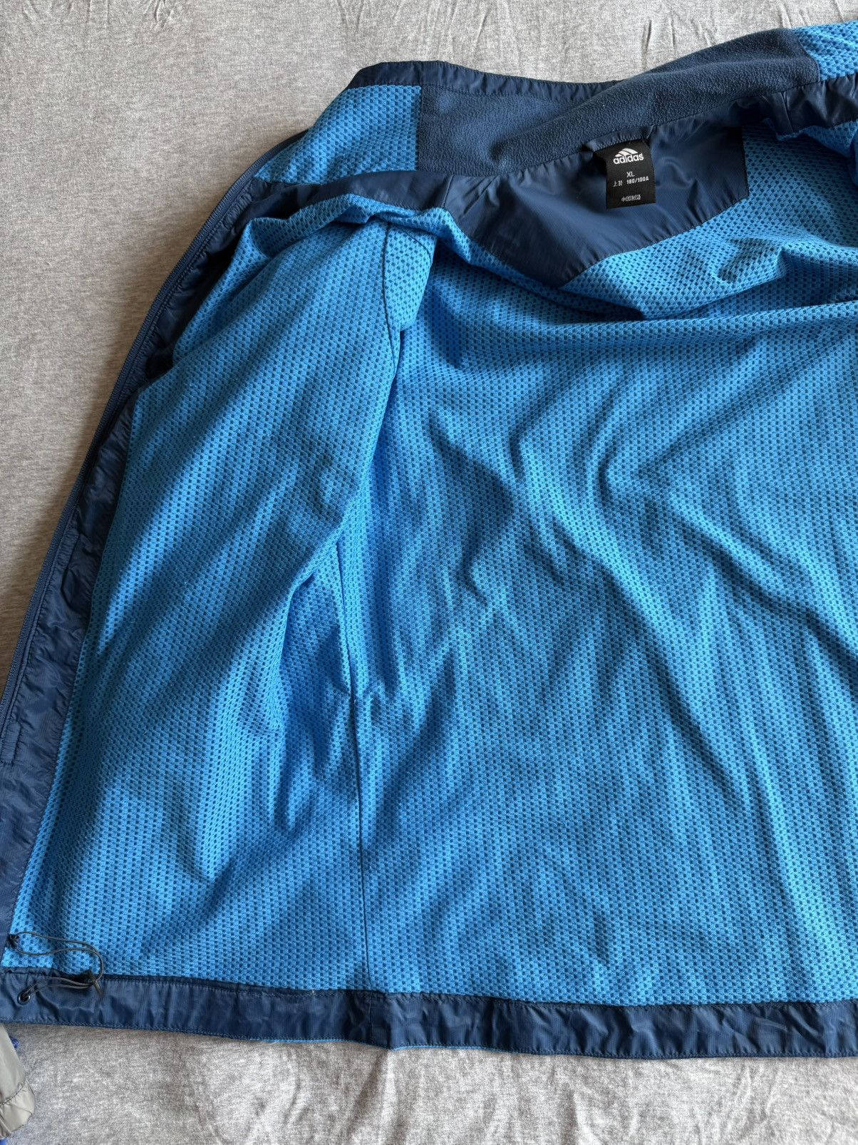 Adidas Adidas Vintage 00s Blue Jacket Size US L / EU 52-54 / 3 - 3 Thumbnail