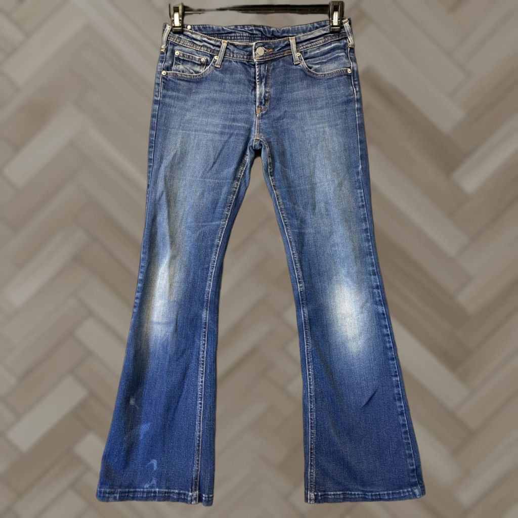 Vintage Cimarron Jeans Women’s 30x27 Blue Slim And Flare Jeans Regular Women Size 30" / US 8 / IT 44 - 1 Thumbnail