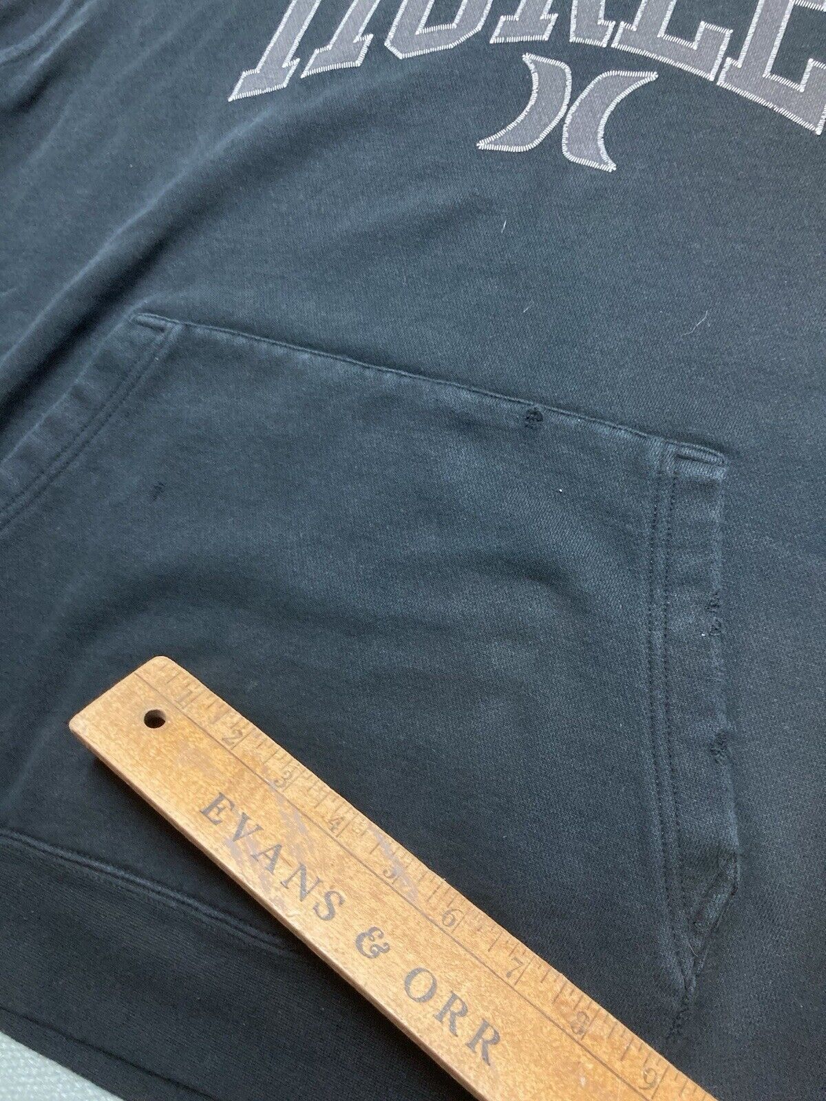Hurley × Vintage VTG y2k pullover hoodie Hurley skate surf goth grunge emo XL Size US XL / EU 56 / 4 - 2 Thumbnail