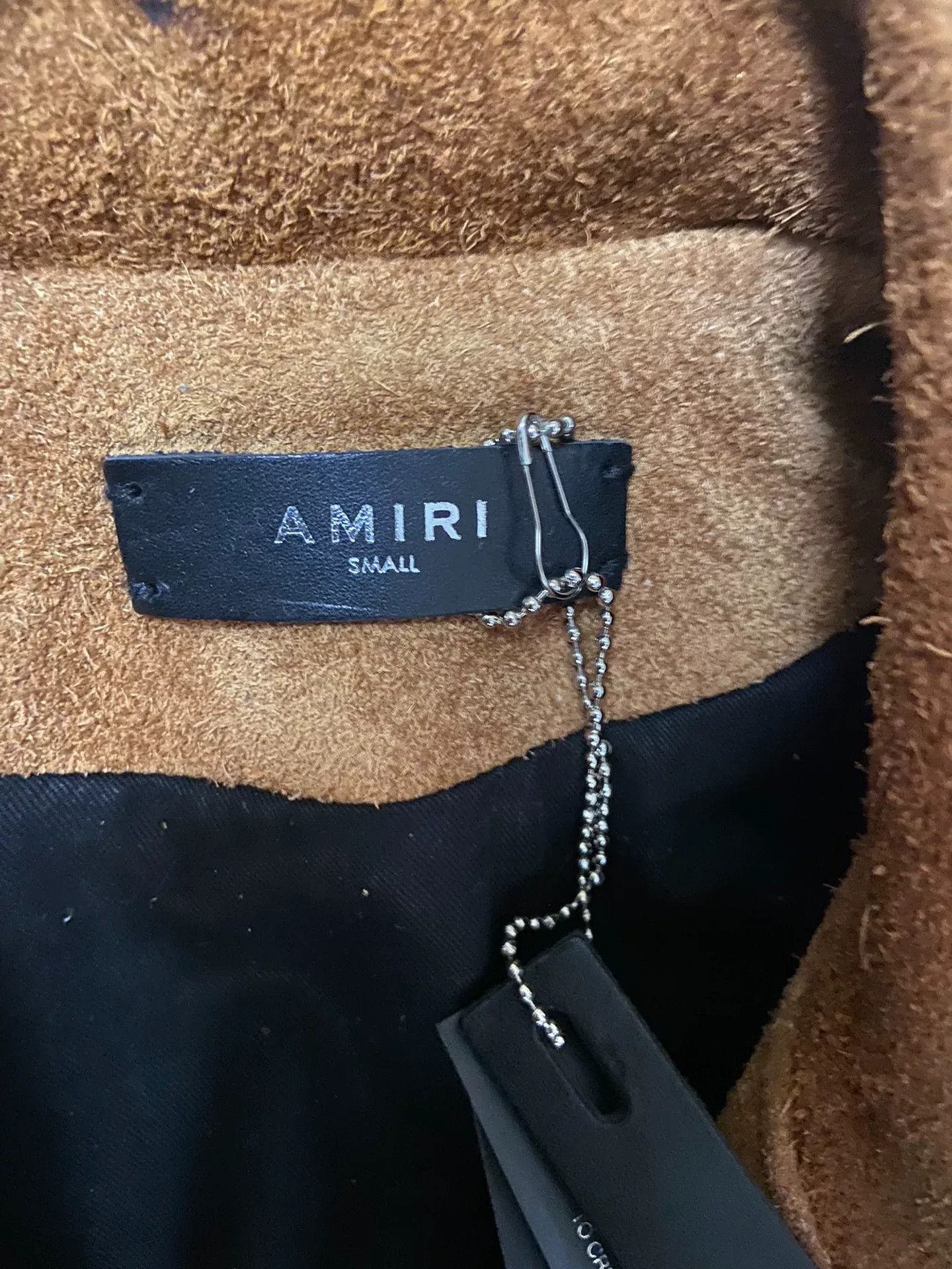 Amiri amiri heavy suede motorcycle jacket Size US S / EU 44-46 / 1 - 2 Thumbnail