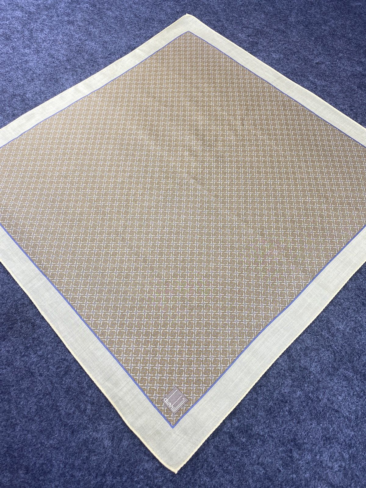 Alfred Dunhill × Vintage Alfred Dunhill Handkerchief / Bandana / Neckerchief-B093 Size ONE SIZE - 4 Thumbnail