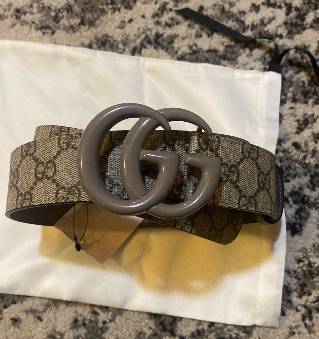 Gucci Gucci GG Marmont Wide Belt Size 80/32 Size 32 - 2 Preview
