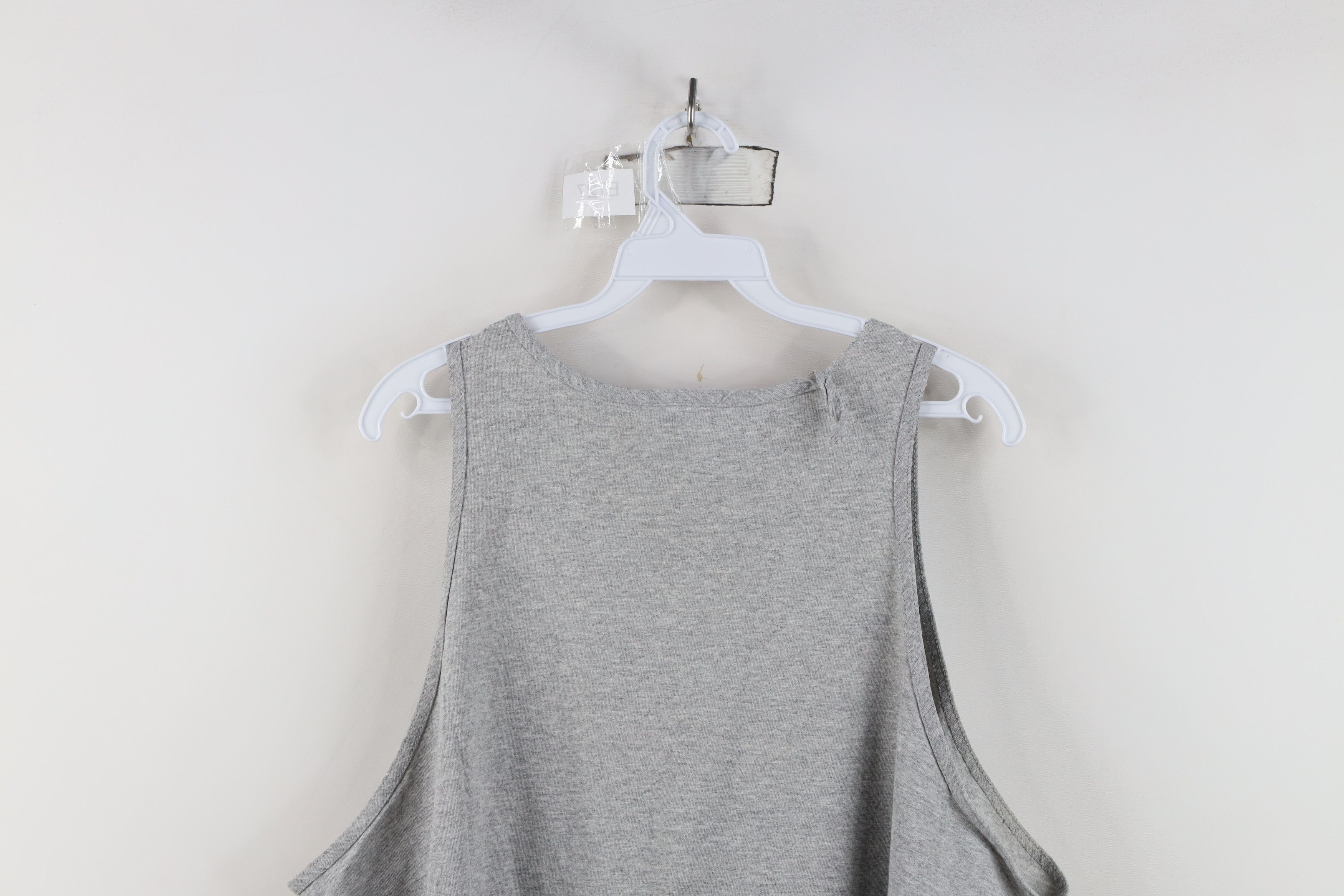 Vintage Vintage 90s Streetwear Blank Tank Top T-Shirt Heather Gray Size US XL / EU 56 / 4 - 11 Thumbnail