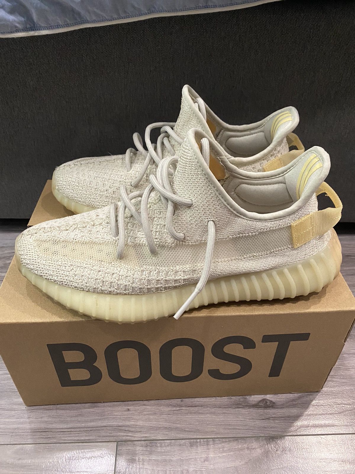 Adidas × Yeezy Yeezy 350v2 Light Size US 8.5 / EU 41-42 - 2 Thumbnail
