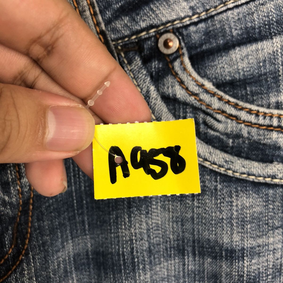 Japanese Brand Ant Label japan Blue Denim Pants #A958 Size 30" / US 8 / IT 44 - 13 Thumbnail