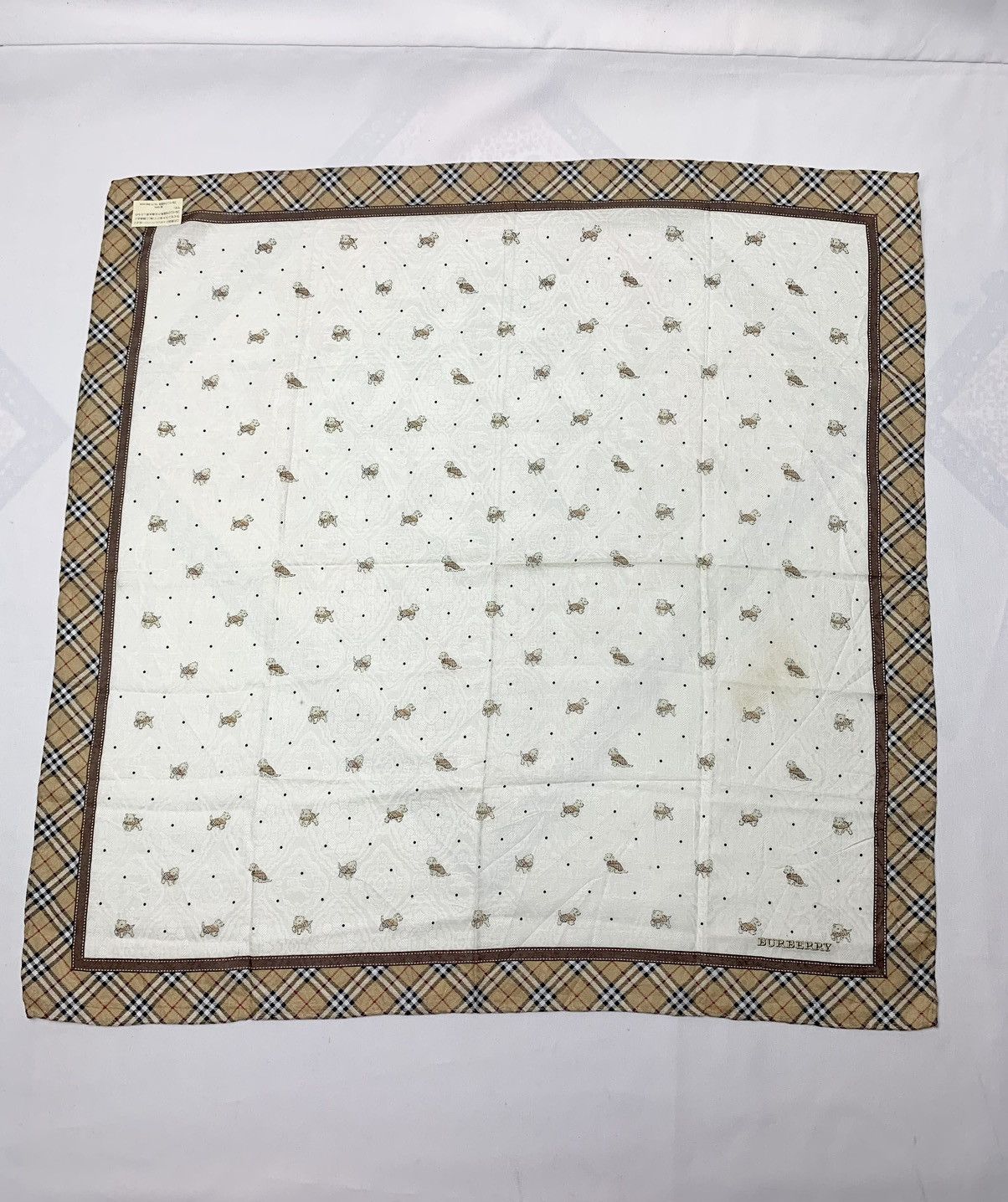 Burberry Burberry Handkerchief / Neckerchief / Bandana Size ONE SIZE - 2 Thumbnail