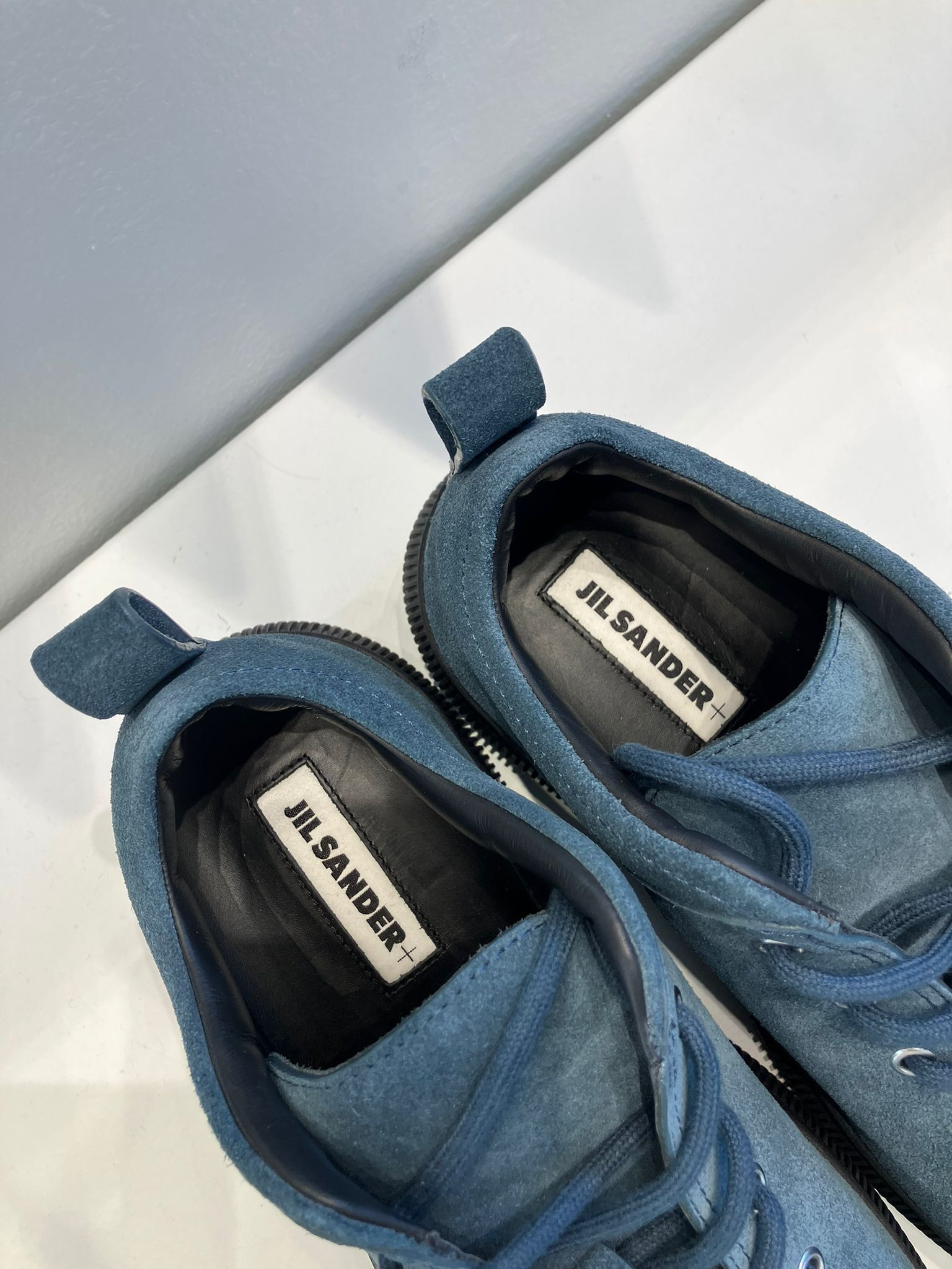 Jil Sander o1mt1gz1125 Low-Top Sneakers in Navy Blue Size US 11 / IT 41 - 3 Thumbnail
