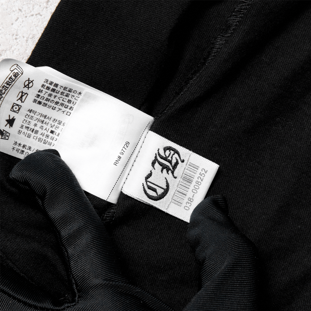 Chrome Hearts CHROME HEARTS Foti Long Sleeve Crew Rainbow BLACK Size US L / EU 52-54 / 3 - 2 Thumbnail