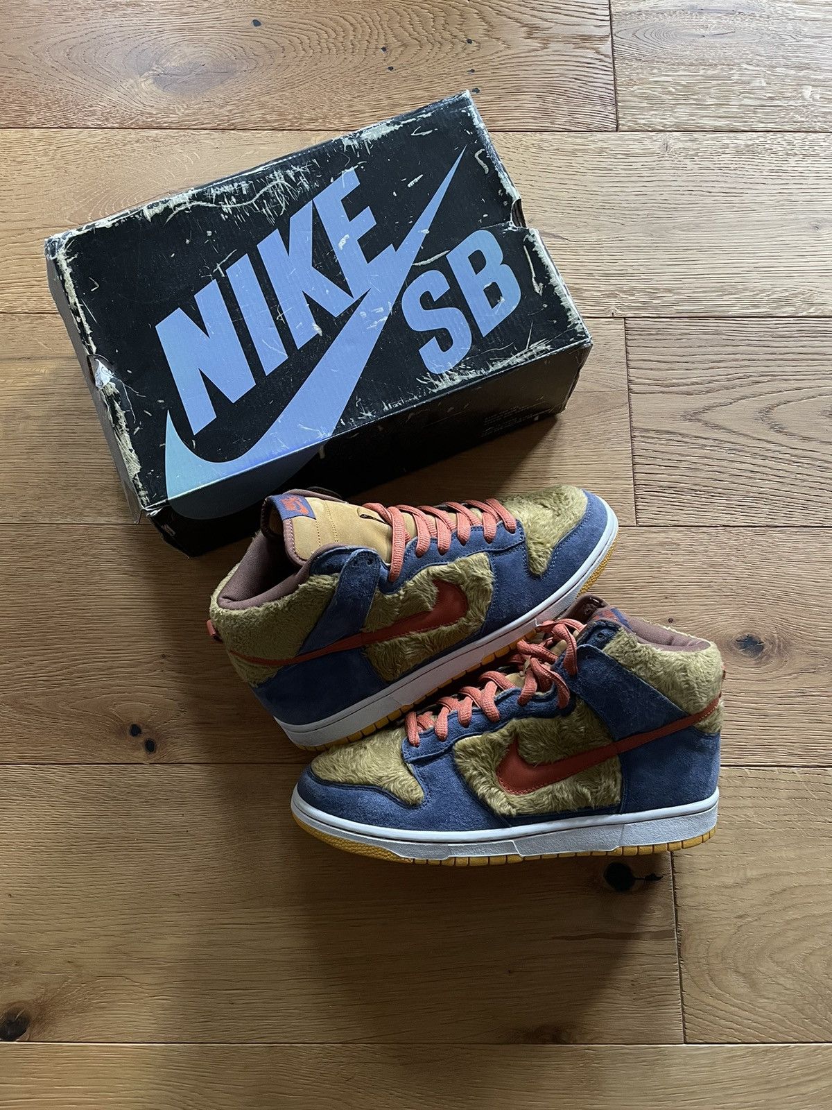 Nike Dunk High Papa Bear 2006 US10