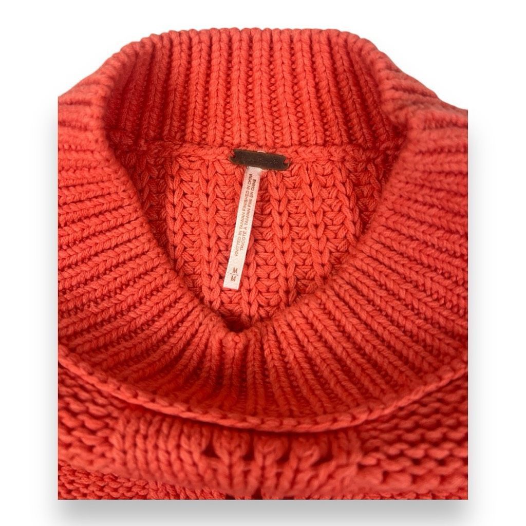 Free People Free People Bell Song Pink Cropped Boxy Knit Sweater Size Me Size M / US 6-8 / IT 42-44 - 6 Thumbnail