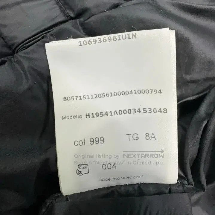 Moncler Moncler Kids Solid Label Puffer Jacket. Size US M / EU 48-50 / 2 - 2 Thumbnail