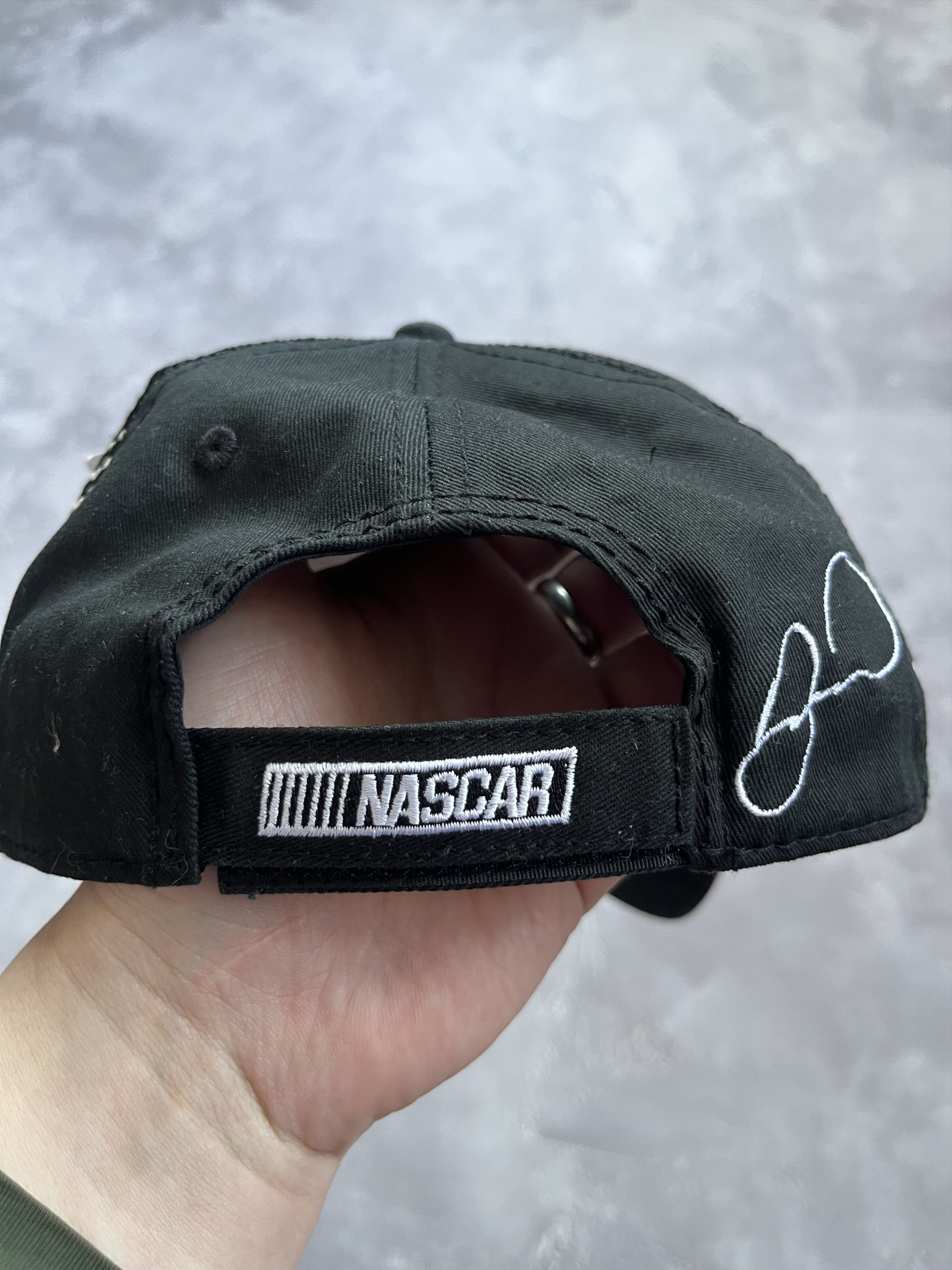 NASCAR NASCAR Hat #10 Flame Team Racing Snap Back Cap Trucker Hat Size ONE SIZE - 4 Thumbnail