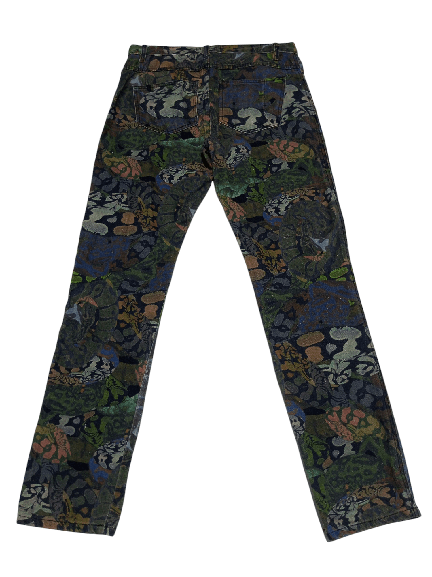 Stolen Girlfriends Club Vintage stolen girlfriends python full print denim jeans Size US 32 / EU 48 - 7 Thumbnail