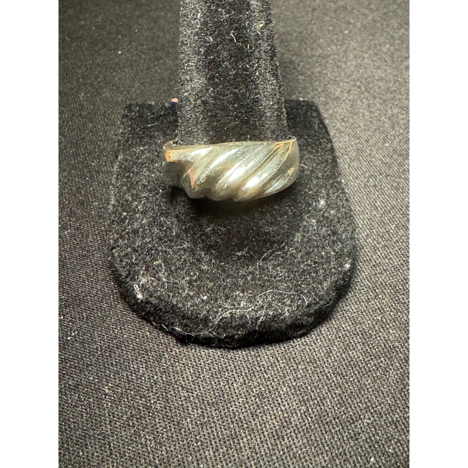 Other Vintage 925 Silver Mexico Modernist Dome Ring 8g Size 9 Size ONE SIZE - 3 Thumbnail