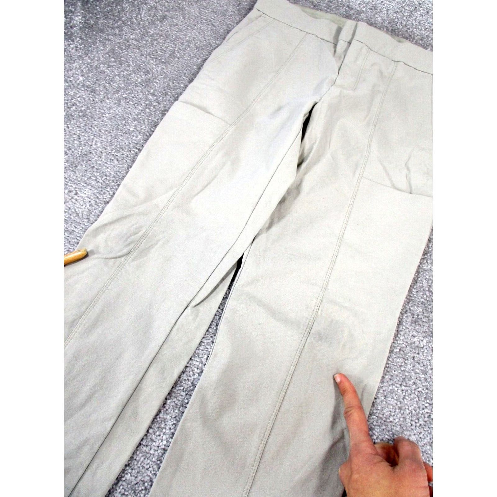 Athleta Athleta Pants Womens 2 Wander Stash Skinny Beige Knit Nylon Spandex Read Size 26" / US 2 / IT 38 - 2 Thumbnail