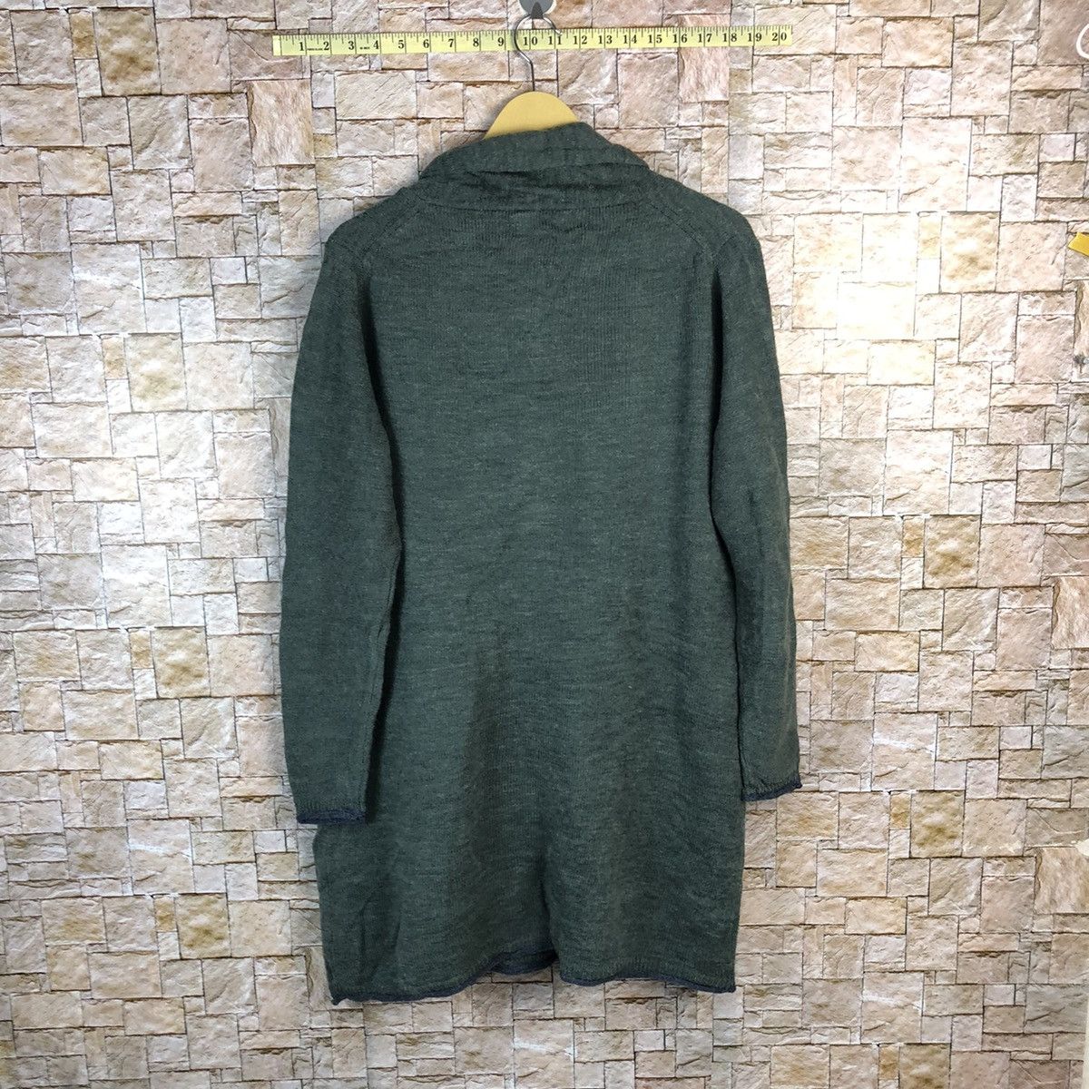 Japanese Brand Northen Truck Green Cardigan Knitwear #A813 Size M / US 6-8 / IT 42-44 - 12 Thumbnail