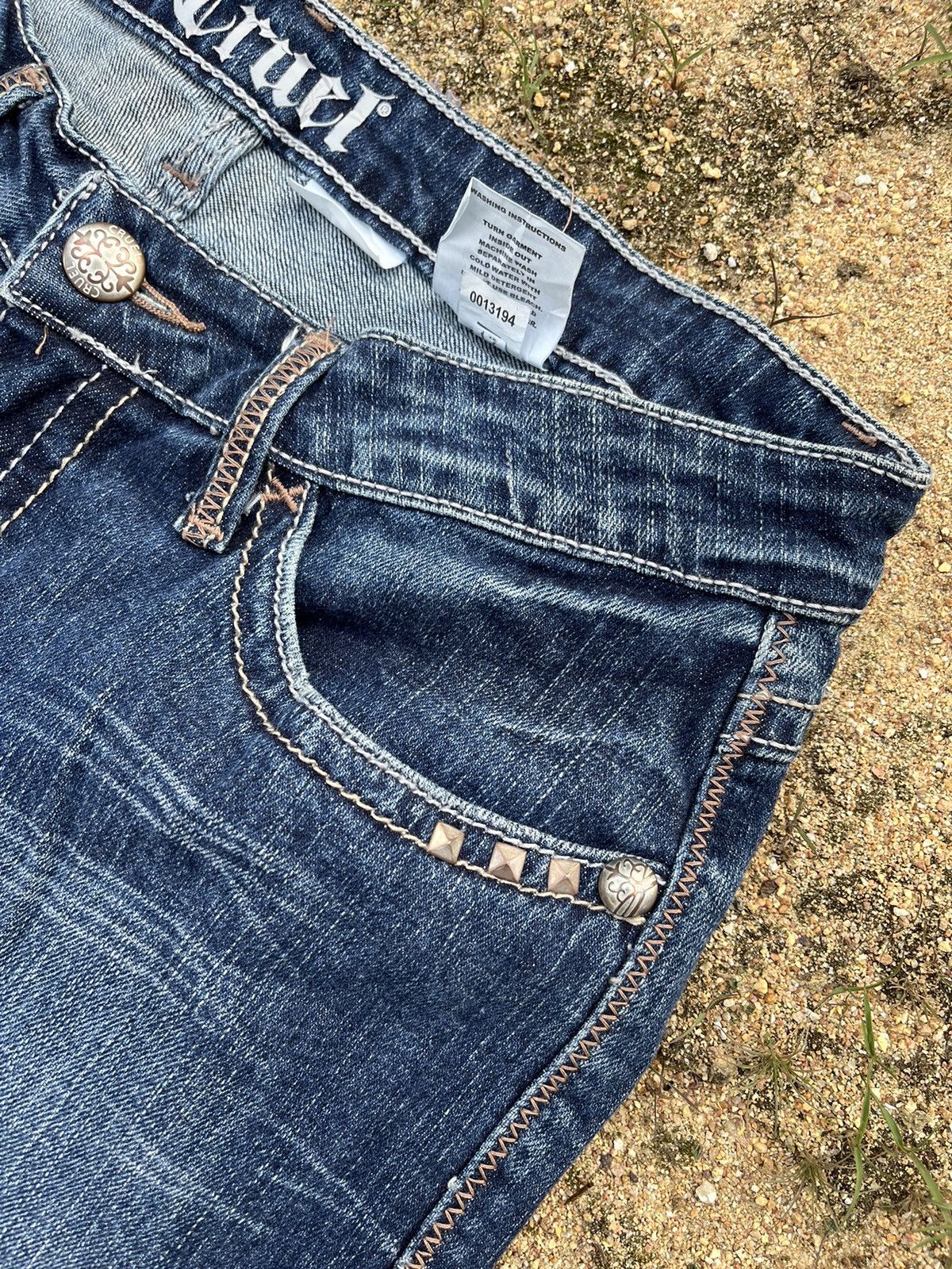 Hysteric Glamour × Japanese Brand × Vintage Flare Cruel Hysteric Inspired Denim Size US 31 - 12 Thumbnail