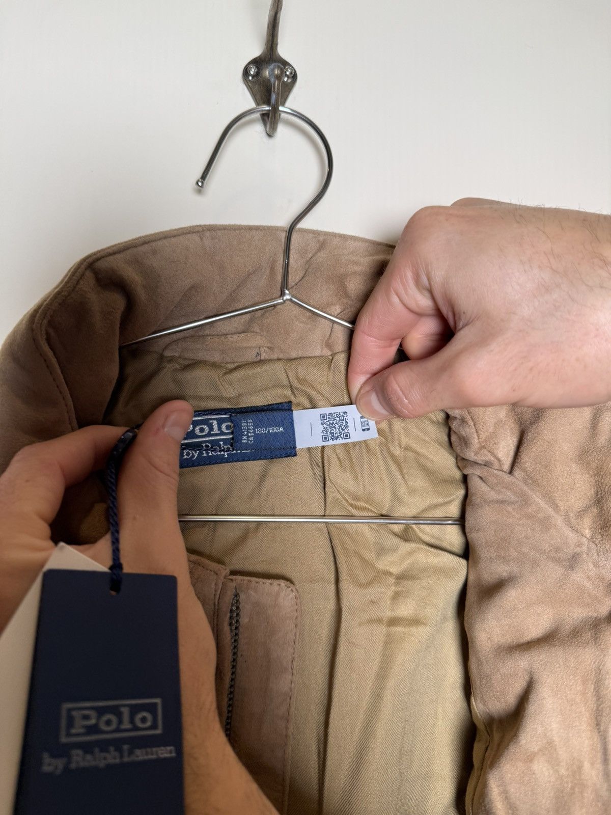 Polo Ralph Lauren Polo Ralph Lauren Classics Goat Suede Quilted Vest Size US L / EU 52-54 / 3 - 4 Thumbnail