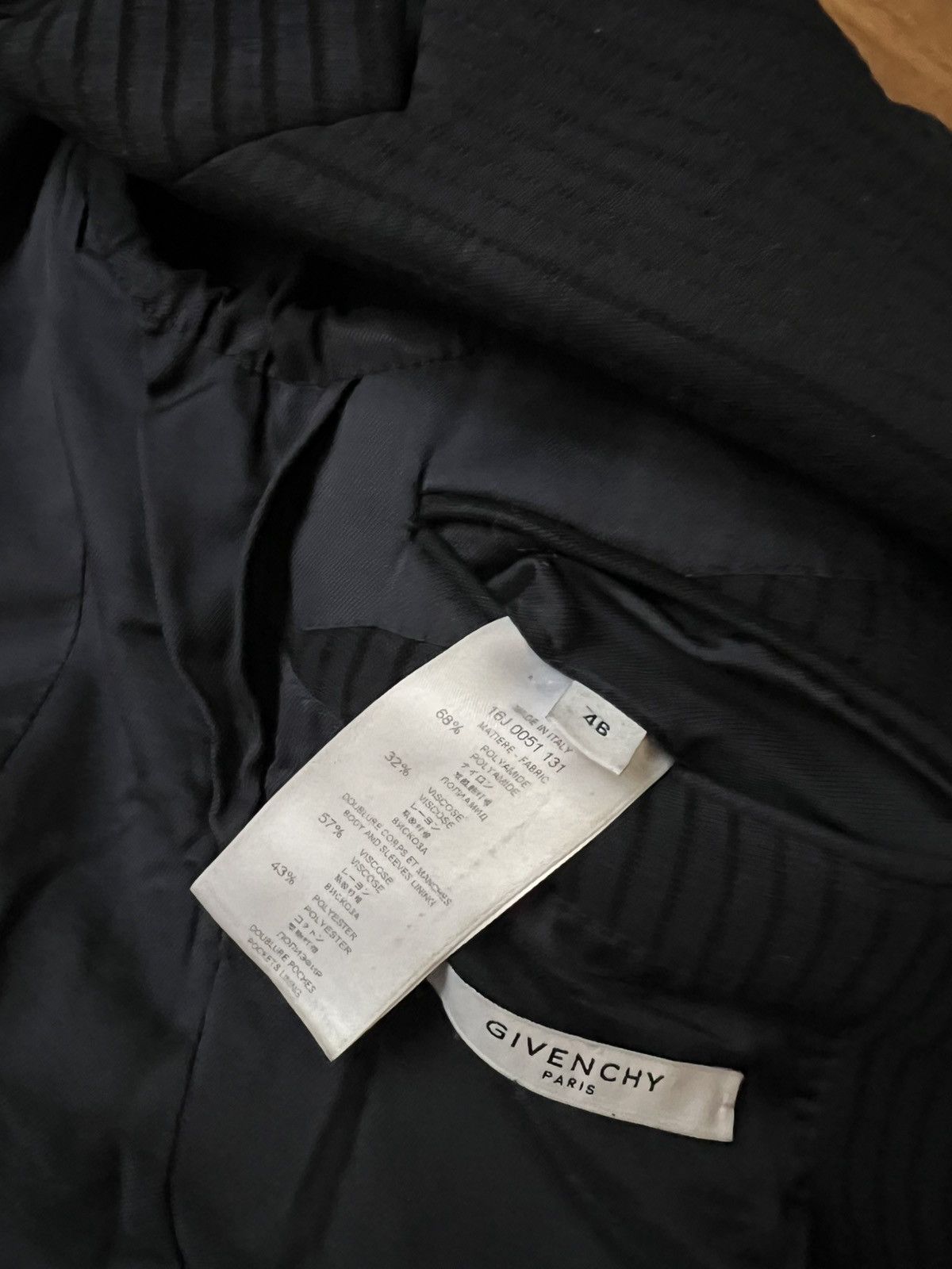 Givenchy Givenchy Navy/Black Coat Size US S / EU 44-46 / 1 - 9 Thumbnail