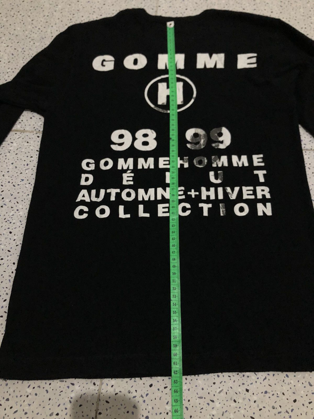 Japanese Brand × gomme Gomme Homme Longsleeve T-Shirt Size US M / EU 48-50 / 2 - 14 Thumbnail