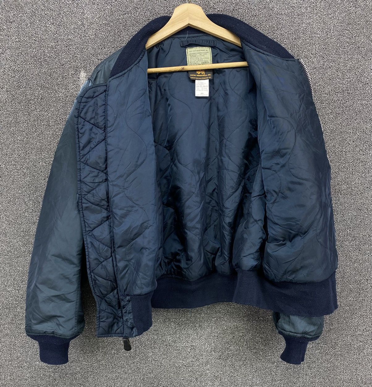 Alpha Industries Vintage Alpha Industries Flyer Man MA 1 Bomber Jacket Size US XL / EU 56 / 4 - 8 Thumbnail