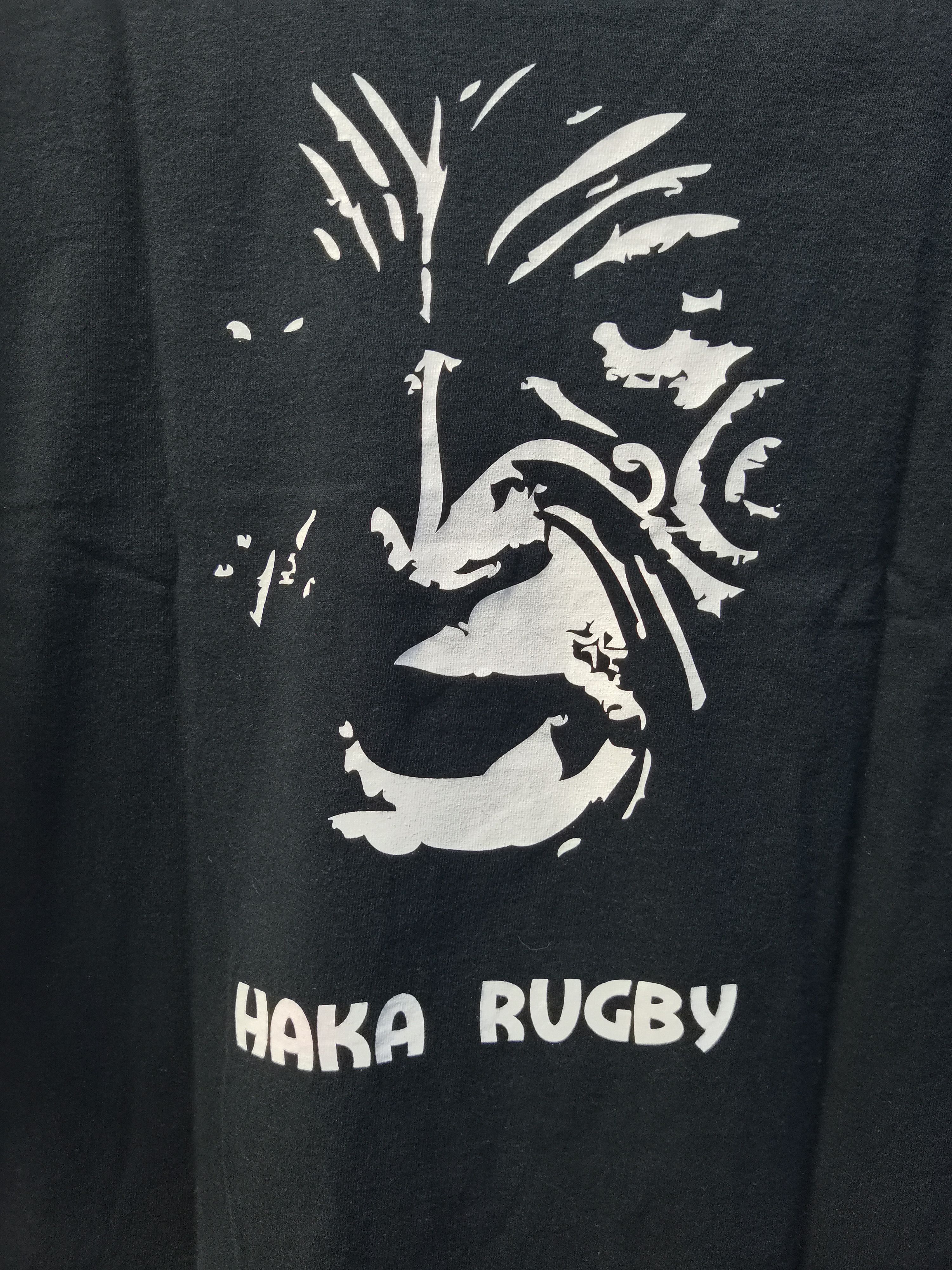 Haka Rugby Big Face Tee Canterbury All Black