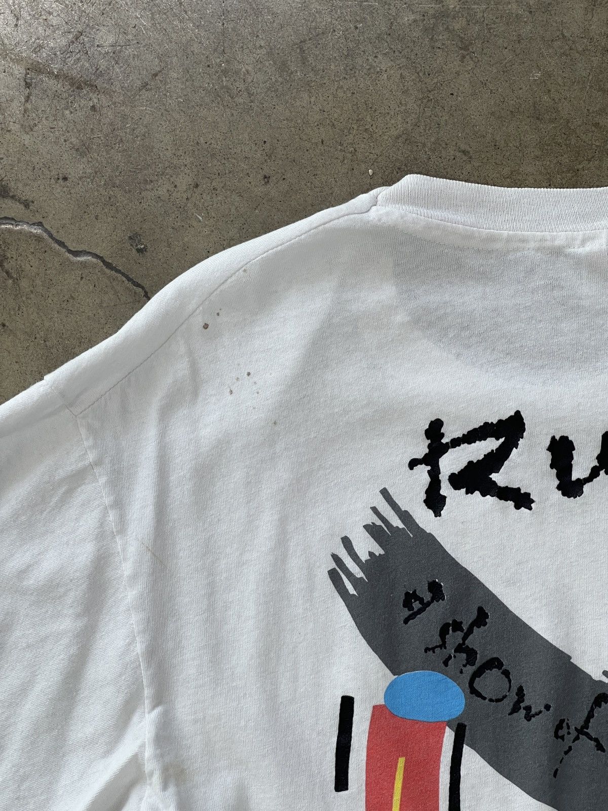 Band Tees Vintage 1989 Rush A Sow of Hands Tour Single Stitch Large Size US L / EU 52-54 / 3 - 7 Thumbnail
