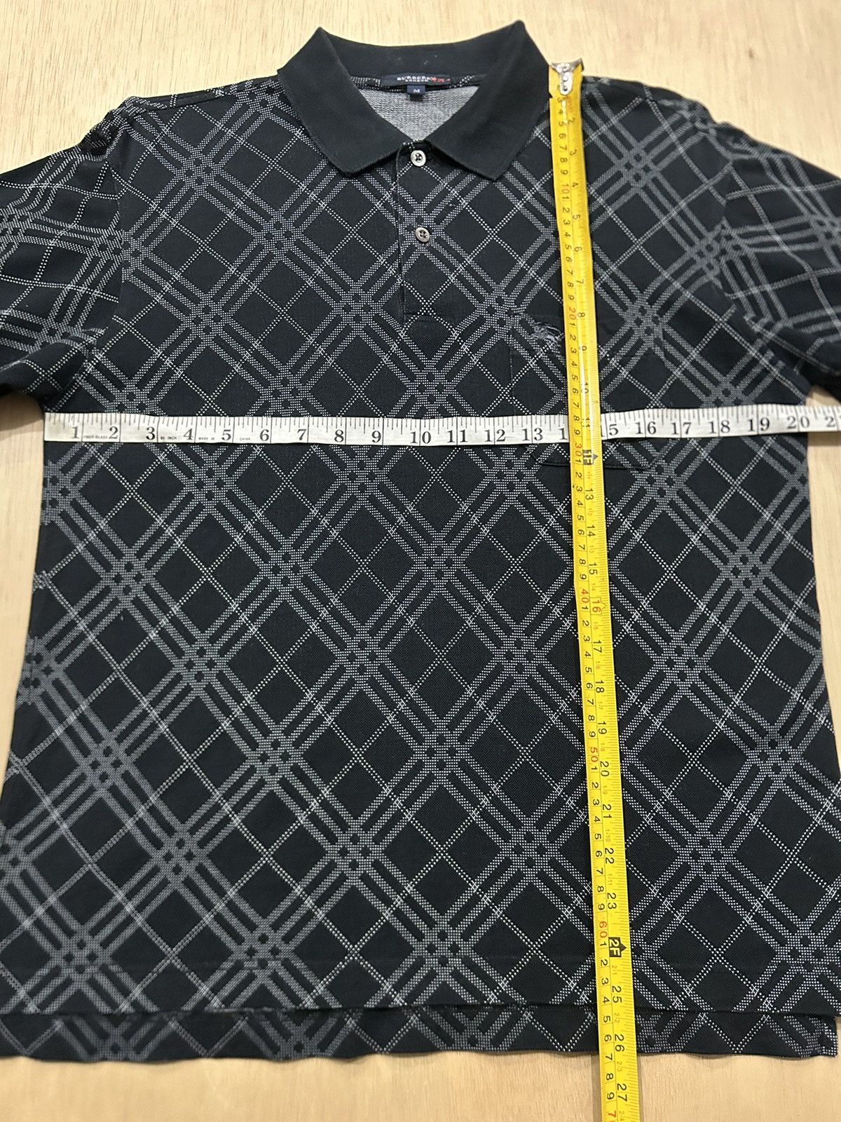 Burberry Vintage Burberry Nova Check Polo Shirt Size US M / EU 48-50 / 2 - 7 Thumbnail